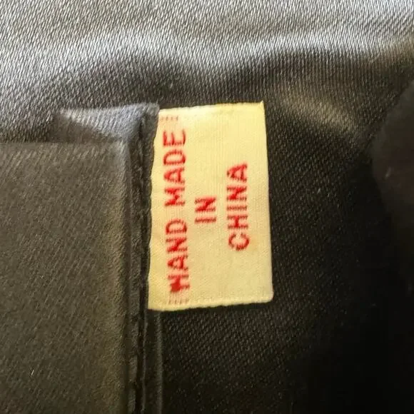 Vintage La Regale Beaded Clutch Purse Black Beaded Bag Evening Bag Wedding Bag - Picture 10 of 10